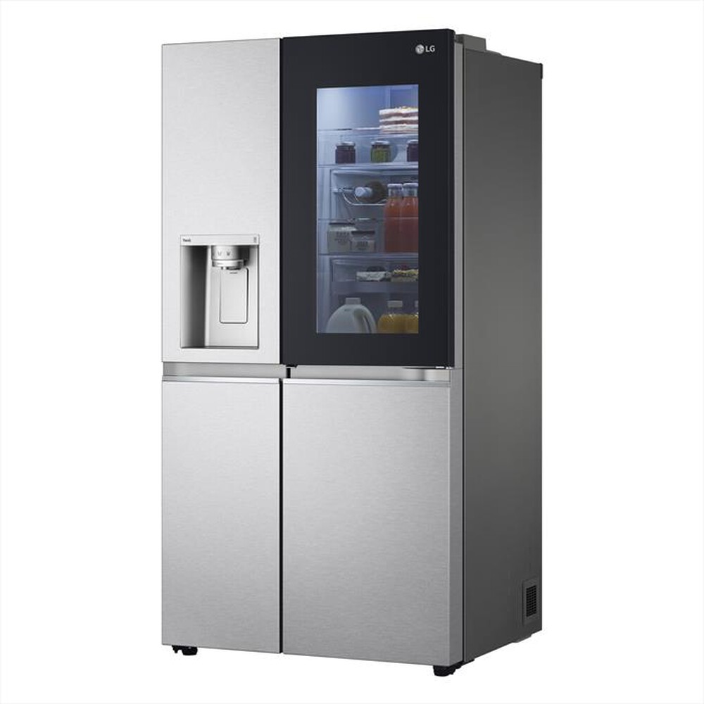 "LG - Frigorifero side by side GSXV90MBAE Classe E 635lt-Stainless steel"
