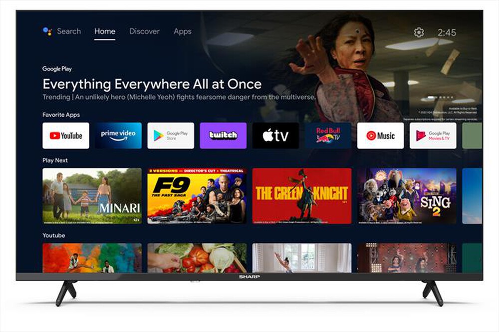"SHARP - Smart TV LED FHD 43\" 43FH7EA-nero"