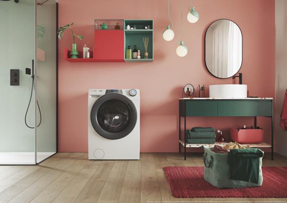 "CANDY - Lavatrice RP486BWMR91S 8 Kg Classe A-White"