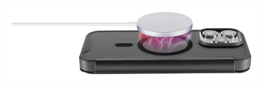Immagine del prodotto CELLULARLINE - Custodia a libro DAILY MAG per IPHONE 16 PRO MAX-Nero