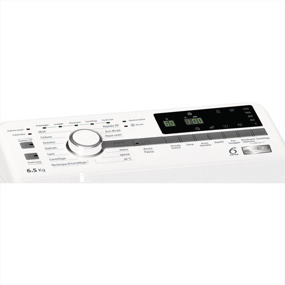 "WHIRLPOOL - Lavatrice ZEN TDLR 65242BS IT/N 6,5 Kg Classe C"