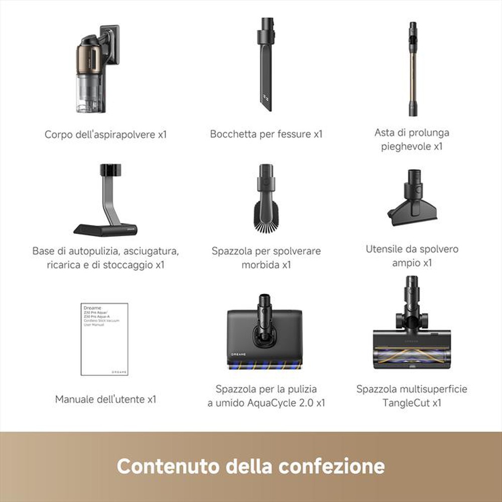 Immagine del prodotto DREAME - Z30 PRO AQUAVIM-Nero