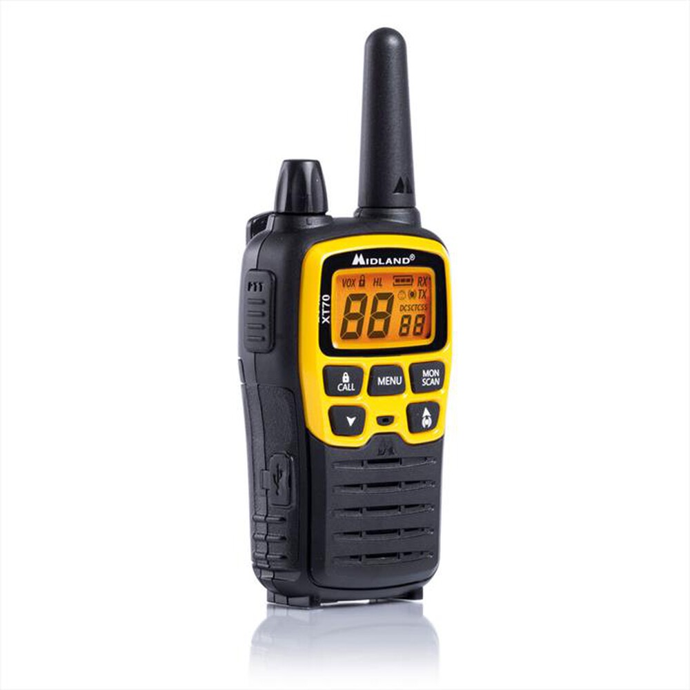"MIDLAND - XT-70 ADVENTURE-Nero/Giallo"