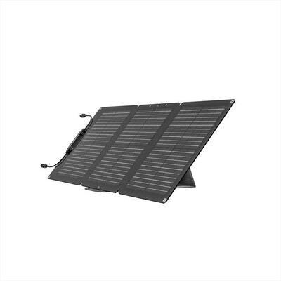ECOFLOW - PANNELLO SOLARE 60W - TYPE-C-Nero