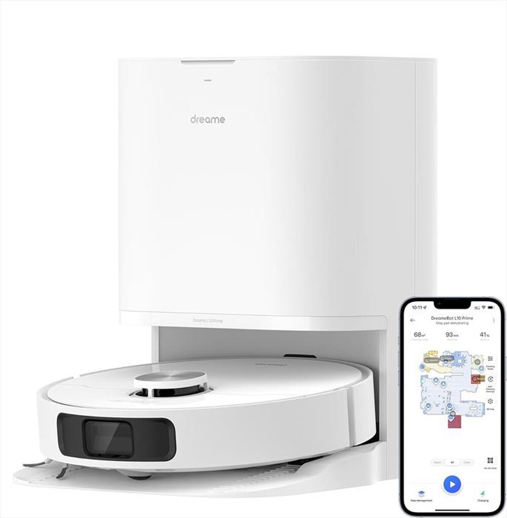 Immagine del prodotto DREAME - Aspirapolvere robot L10 Prime Combo-Bianco