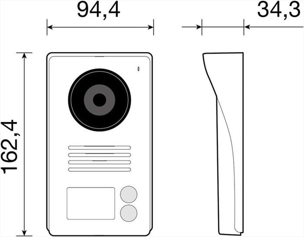 "VIMAR - KIT VIDEO 7IN WIFI 2F-Bianco"