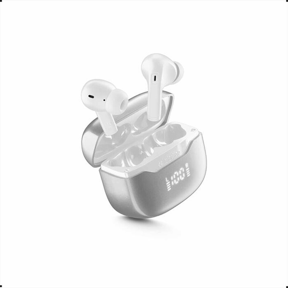 Immagine del prodotto CELLULARLINE - Auricolare bluetooth BTKEYPROTWSW-Bianco