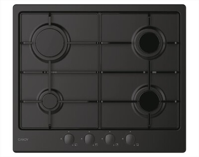CANDY - Piano cottura a gas CHW6BRBB 59,5 cm-Nero