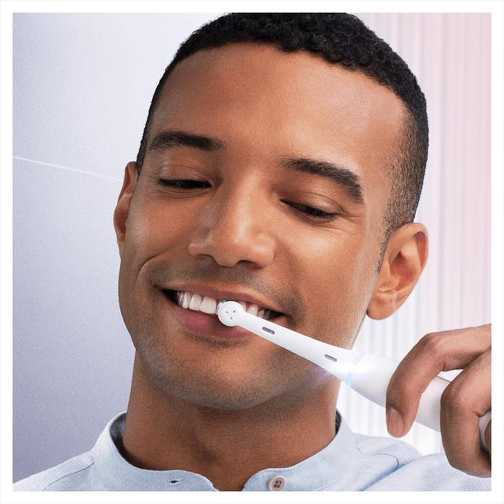 "ORAL-B - TESTINE IO GENTLE CARE 4 PZ-Bianco"