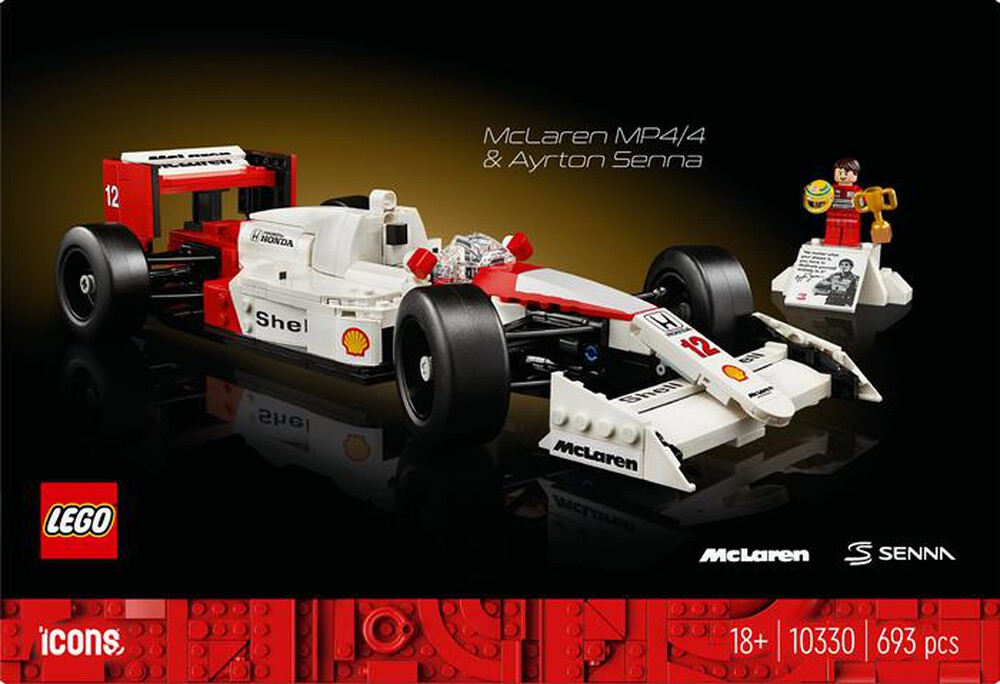 Immagine del prodotto LEGO - ICONS McLaren MP4/4 e Ayrton Senna 10330
