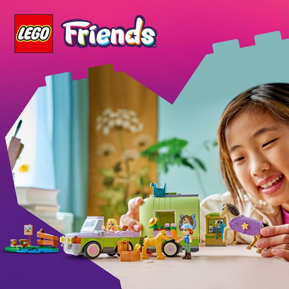Immagine del prodotto LEGO - FRIENDS Rimorchio per cavallo e puledro - 42695