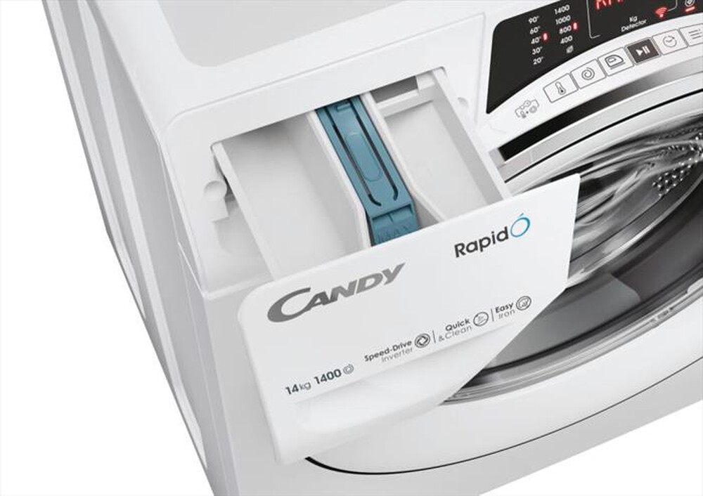 "CANDY - Lavatrice RO14146DWMCT/1-S 14 Kg Classe A-Bianco"