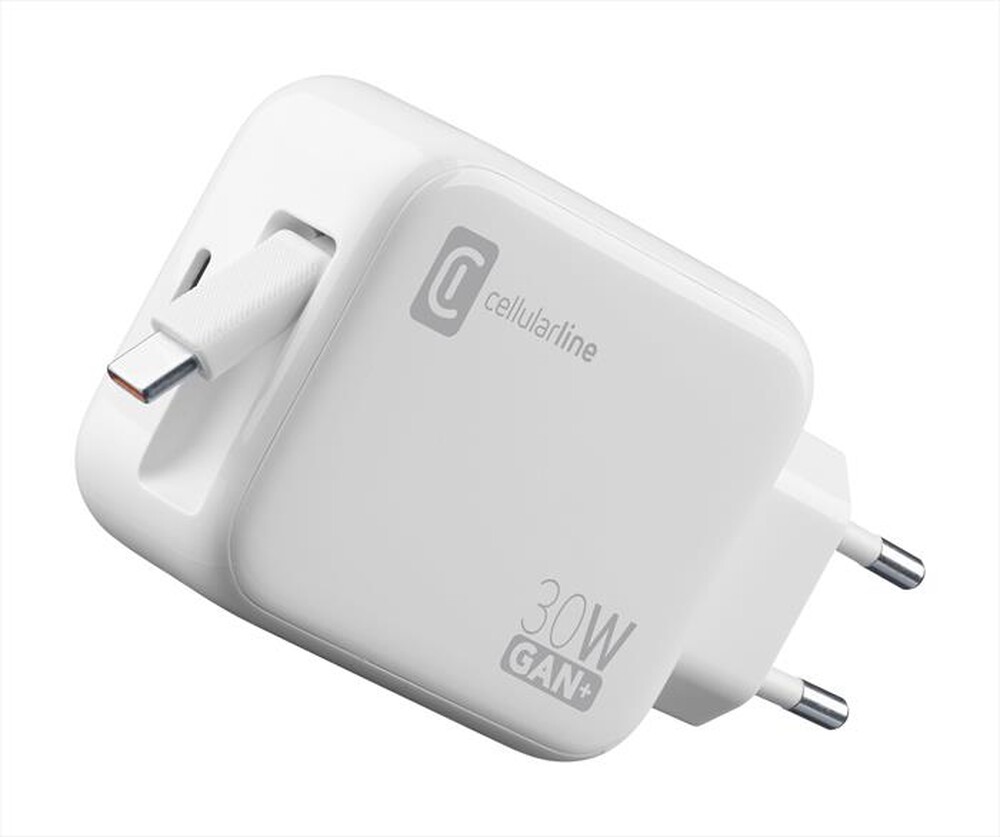 Immagine del prodotto CELLULARLINE - RETRACTABLE POWER 30W-Bianco