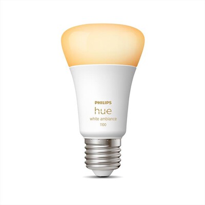 PHILIPS - HUE WHITE AMBIANCE LAMPADINA E27 8W