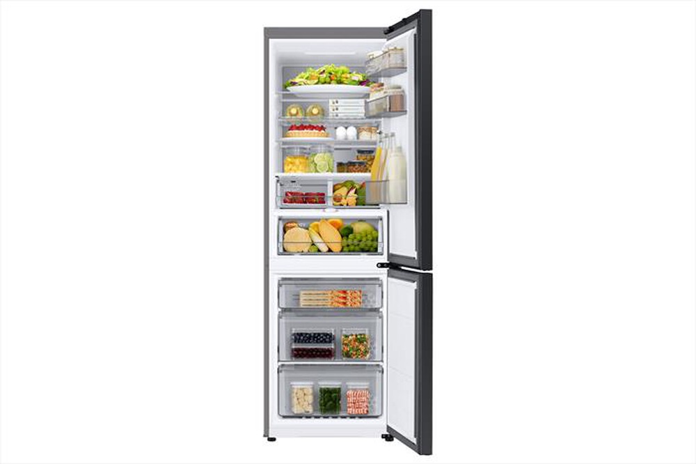 "SAMSUNG - Frigorifero combinato F-RB34D153927 BESPOKE-Satin Beige-Satin Graphite"