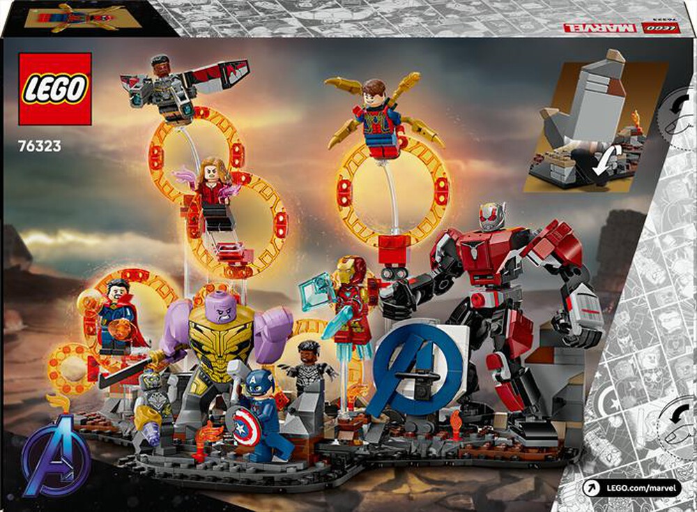"LEGO - MARVEL Avengers: Endgame La battaglia finale-76323"