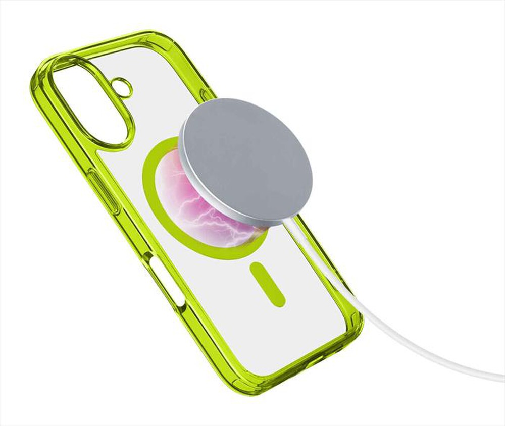 Immagine del prodotto CELLULARLINE - Cover case ICONIC MAG per  iPhone 16 Plus-Lime