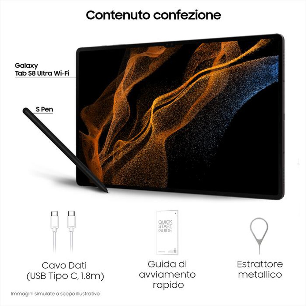 "SAMSUNG - GALAXY TAB S8 ULTRA WIFI 256GB-Graphite"