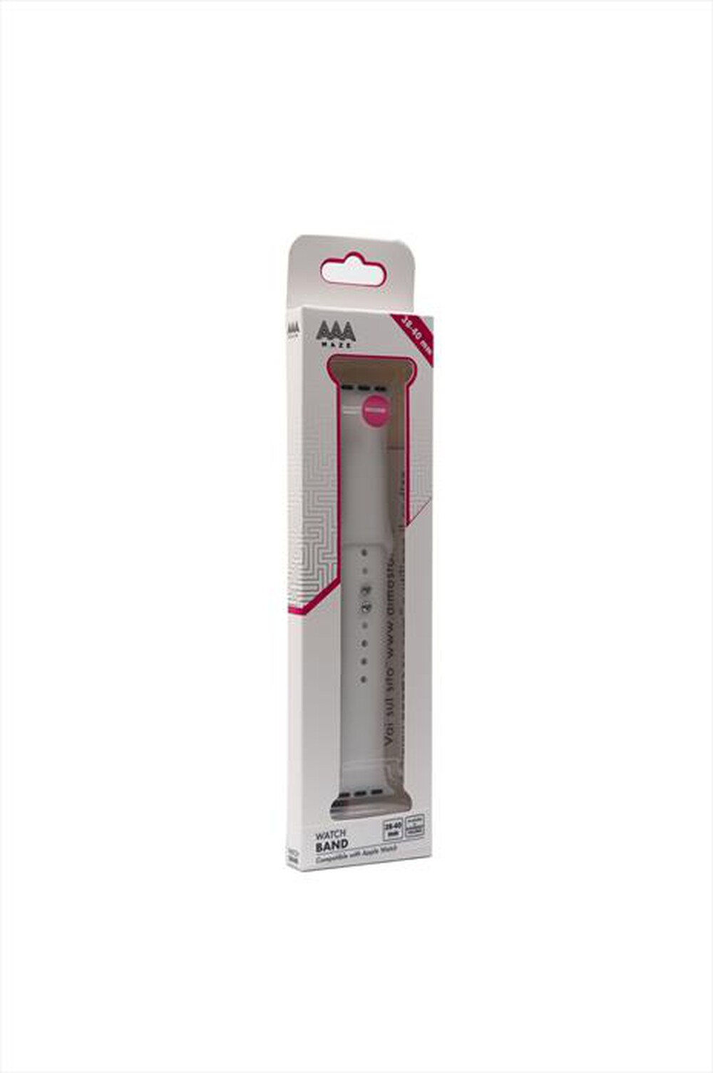"AAAMAZE - CINTUR.APP.SIL.38/40-White"