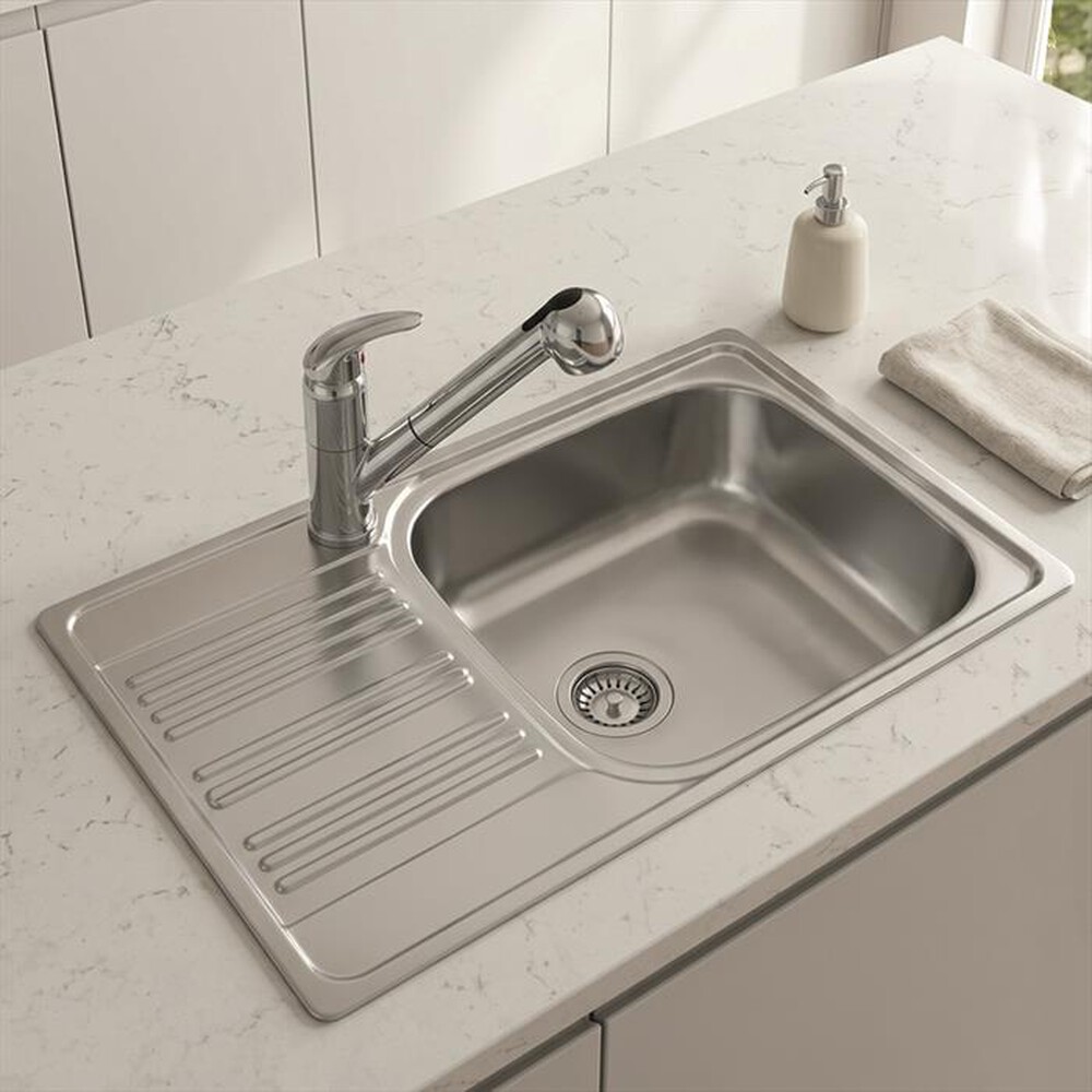 Immagine del prodotto GLEM GAS - Lavello 1 vasca CIT861DX-Inox