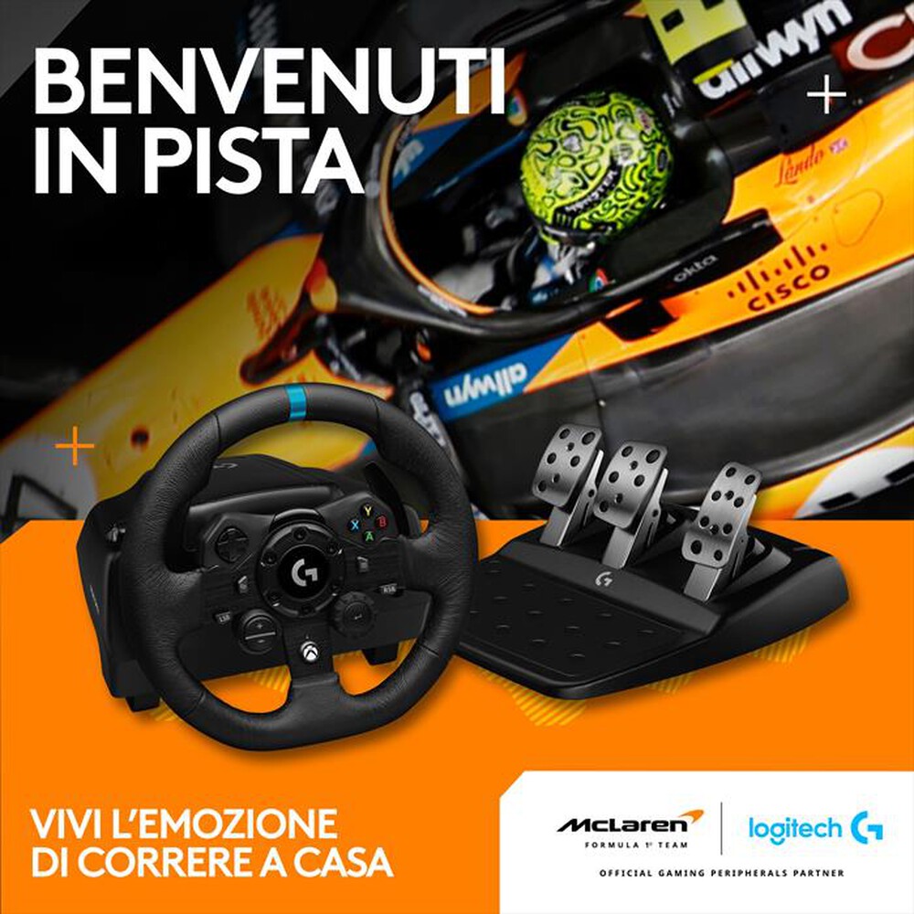Immagine del prodotto LOGITECH - Kit da corsa G923 SE (XBOX)-Nero