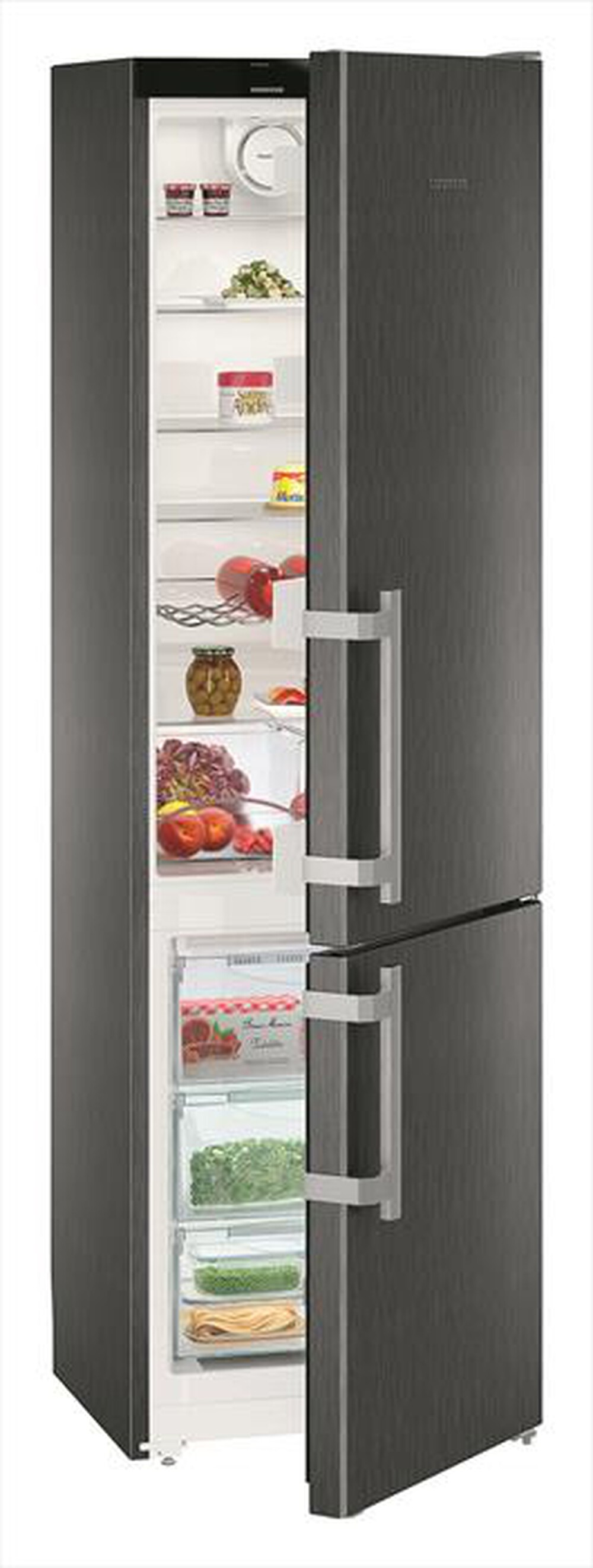 Immagine del prodotto LIEBHERR - Frigorifero combinato CNBS 4015-21 Classe E 390lt-BlackSteel