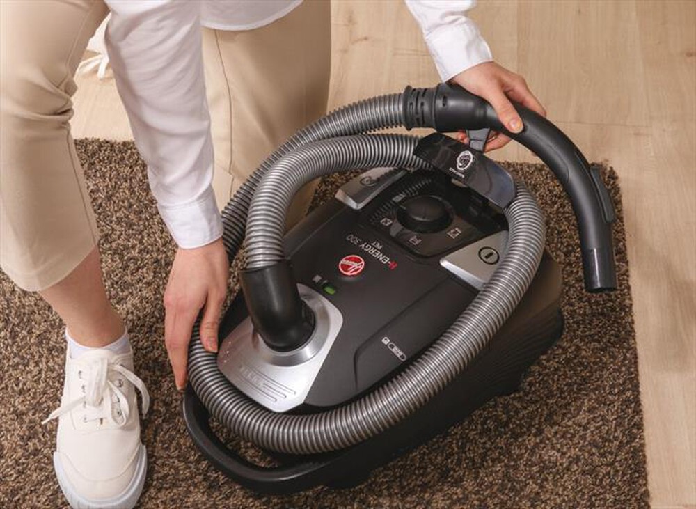 "HOOVER - Aspirapolvere a traino HE320PET-Nero"