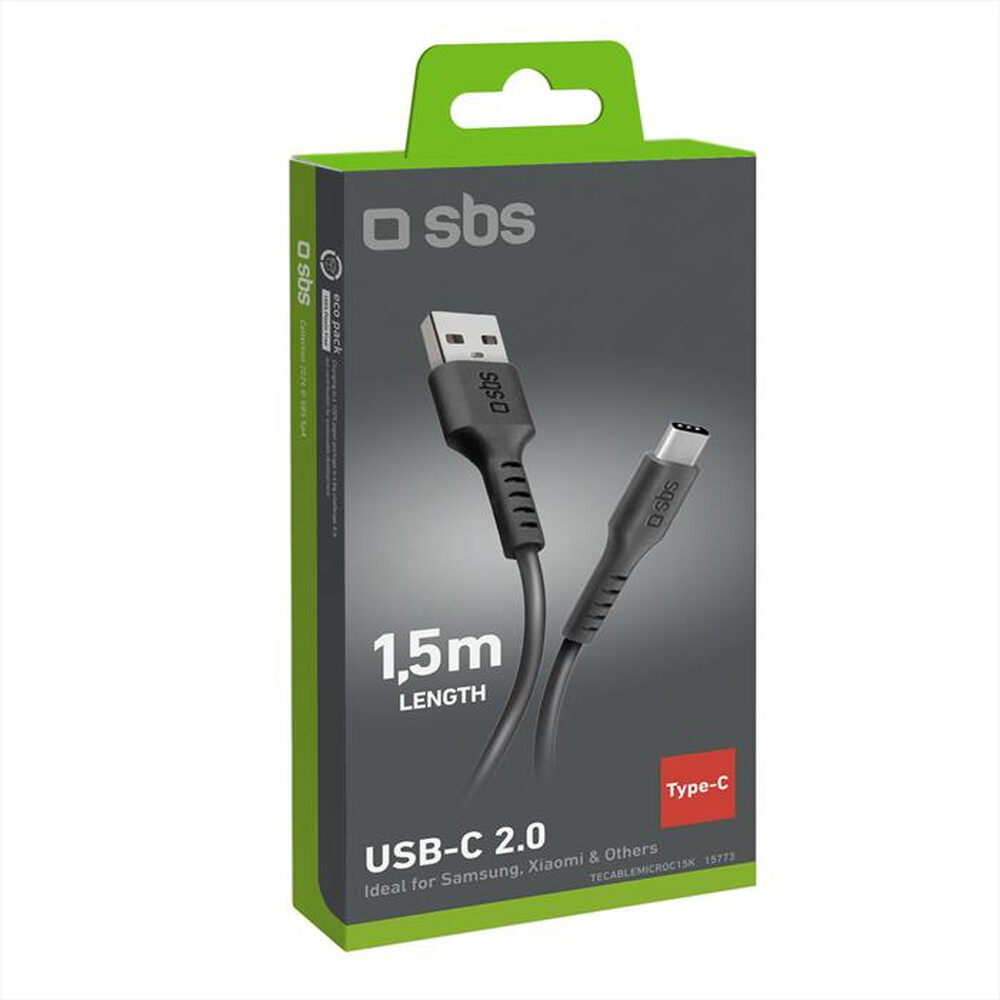"SBS - TECABLEMICROC15K-Nero"