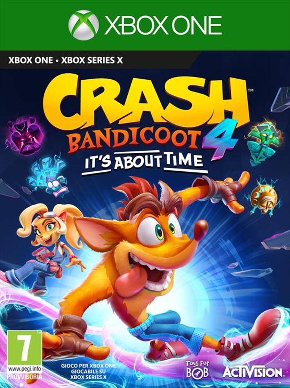 Immagine del prodotto ACTIVISION-BLIZZARD - CRASH BANDICOOT 4 - IT&acute;S ABOUT TIME ONE IT