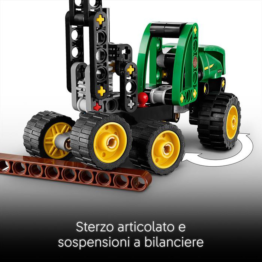 Immagine del prodotto LEGO - TECHNIC Mietitrebbia gommato John Deere - 42218-Multicolore