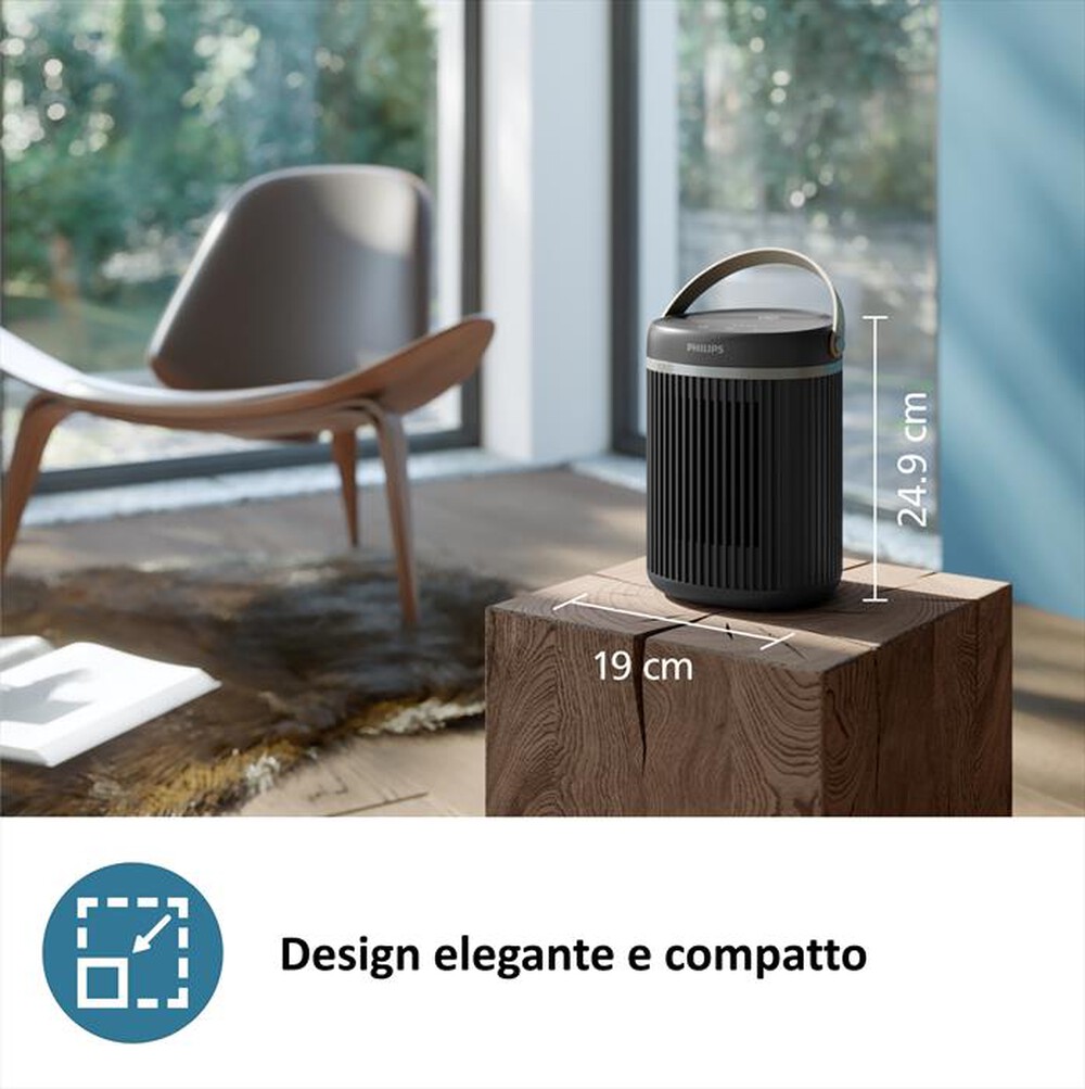 Immagine del prodotto PHILIPS - Termoventilatore SERIE 3000 CX3120/01-Nero