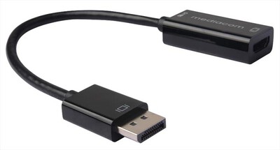 MEDIACOM - Adattatore Display Port a HDMI MD-M301