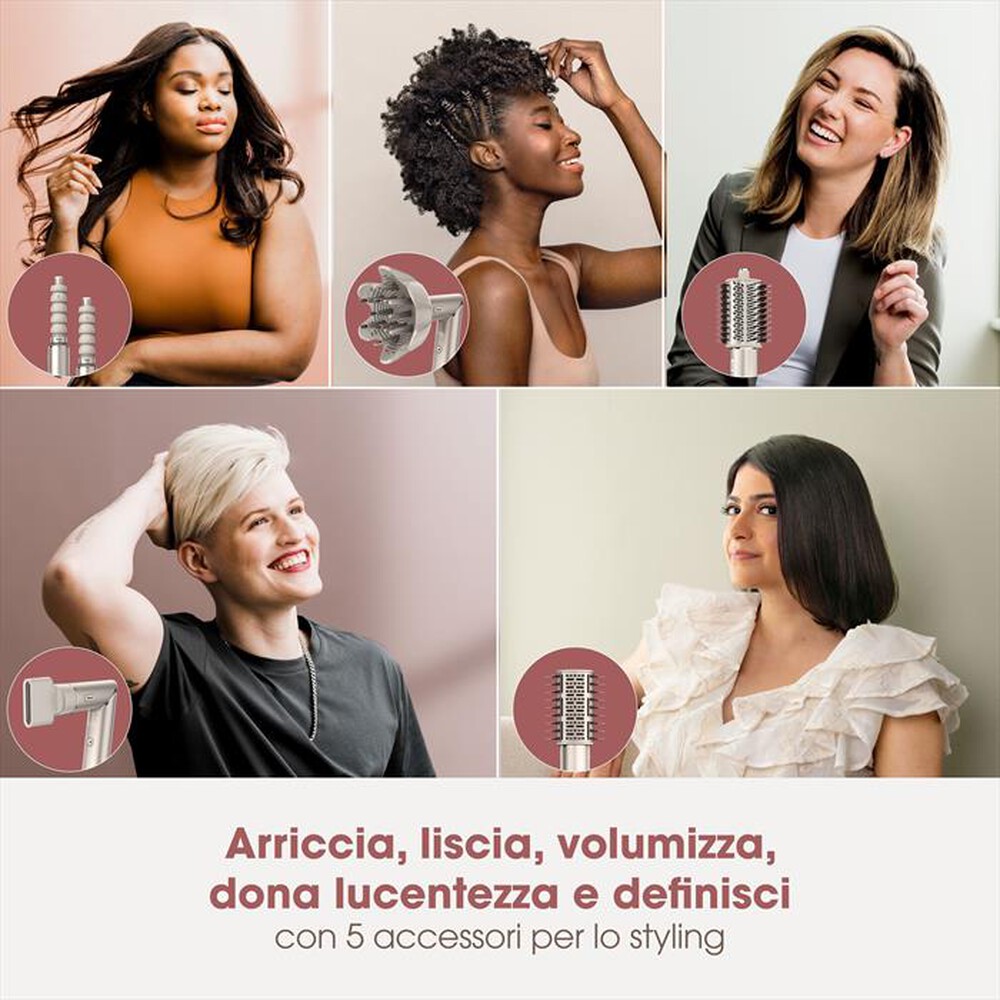 Immagine del prodotto SHARK - STYLER ASCIUGACAPELLI FLEXSTYLE COMPLETE SET-Champagne