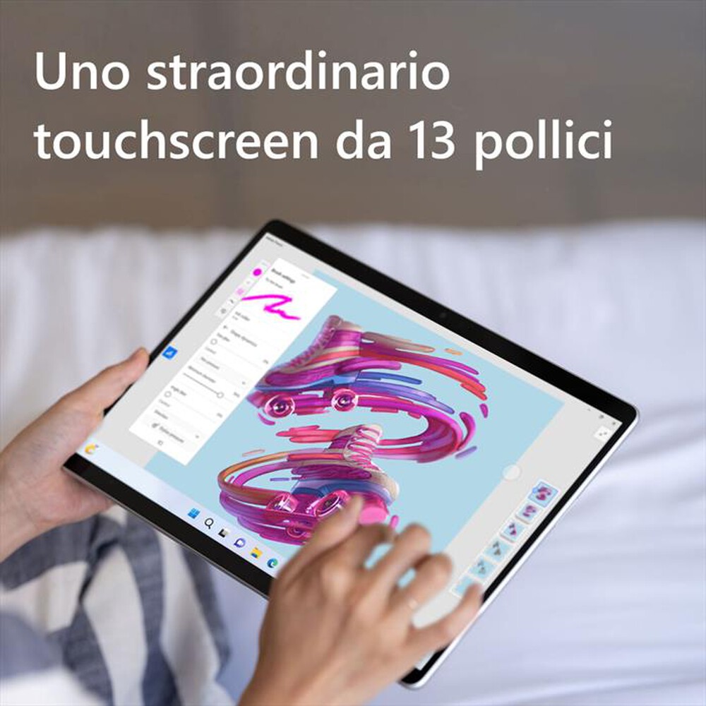 "MICROSOFT - Notebook SURFACE PRO 9 - 13\" - i7 - 16GB - 256GB-Platino"