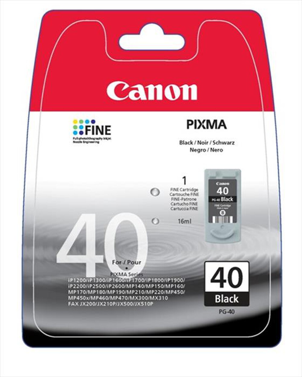 Immagine del prodotto CANON - PG-40-Black