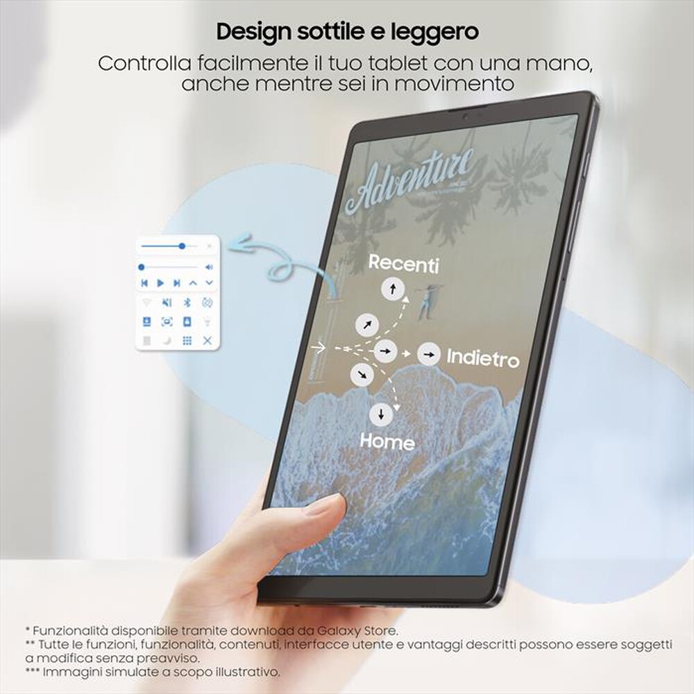 "SAMSUNG - GALAXY TAB A7 LITE-Gray"