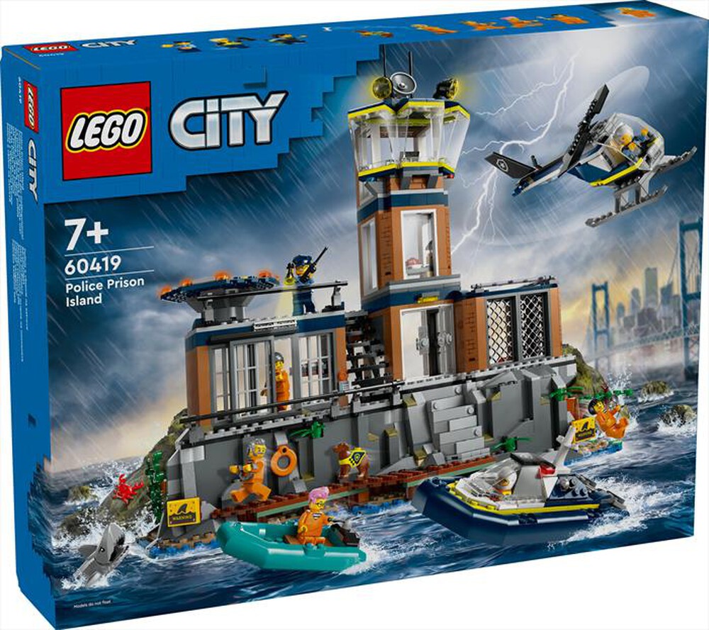 Immagine del prodotto LEGO - CITY POLICE Prigione su isola della polizia 60419