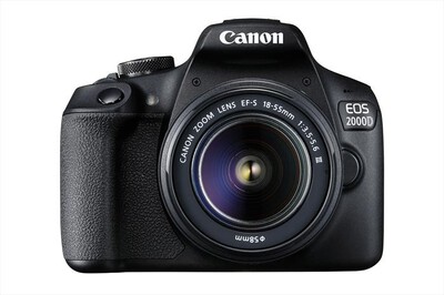 CANON - EOS 2000D + EF-S 18-55 MM DC-Black