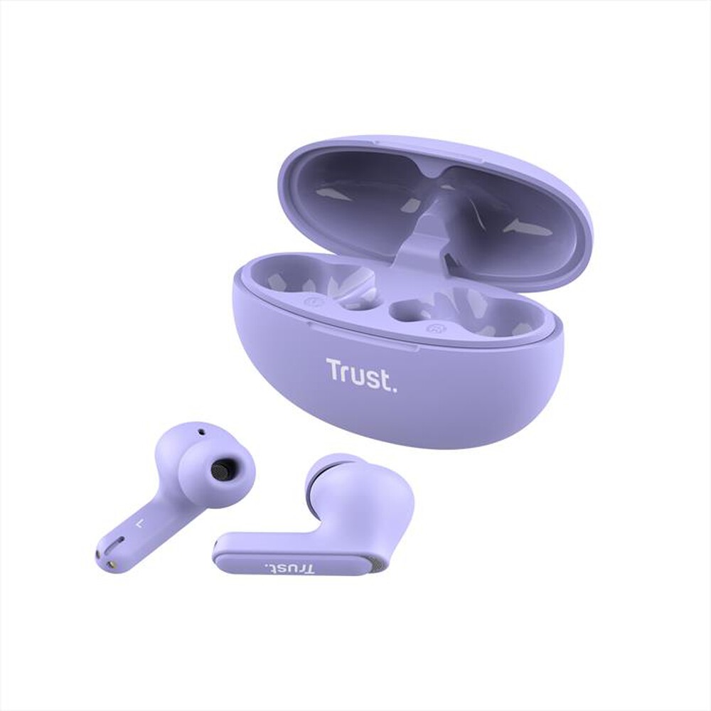 "TRUST - Auricolare bluetooth YAVI ENC-Purple"