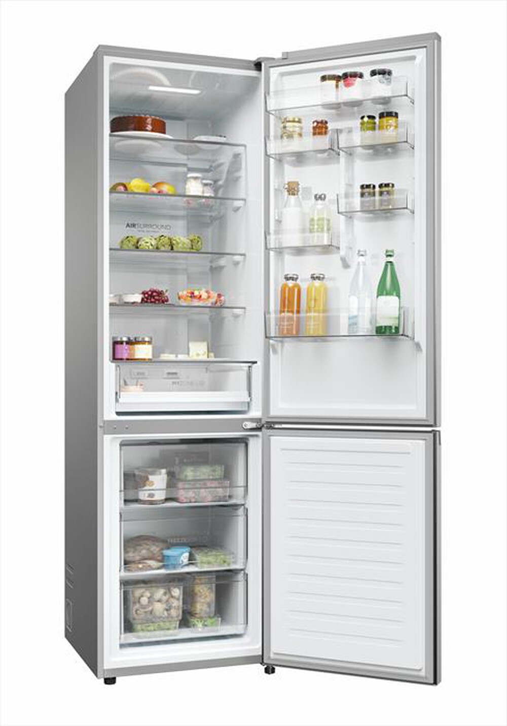 Immagine del prodotto HAIER - Frigorifero combinato HDPW3620CNPK Classe C 406 lt-Acciaio inossidabile