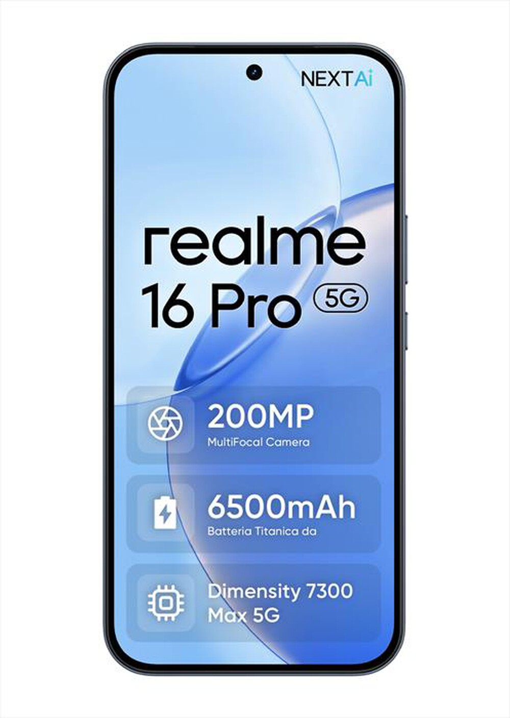 Immagine del prodotto REALME - Smartphone REALME 16 PRO 5G (256GB 8GB)-Pebble Grey
