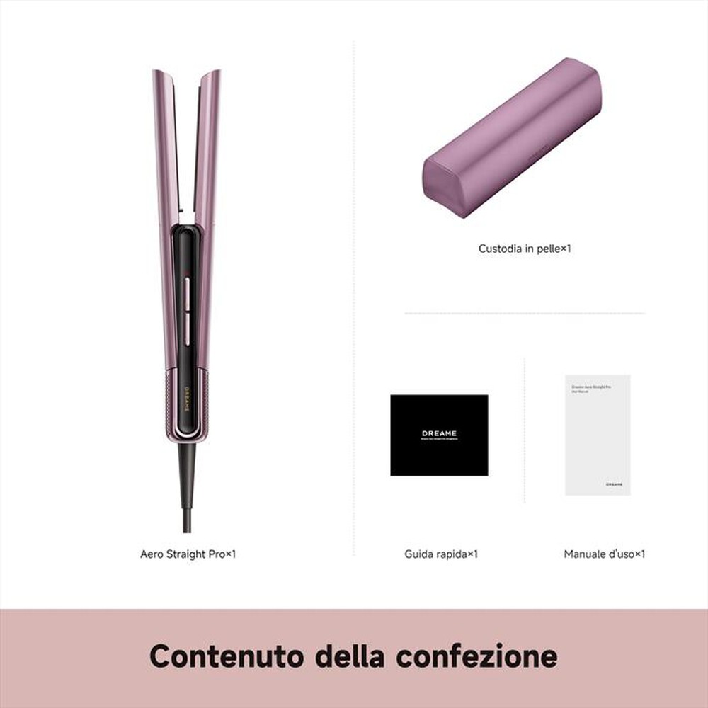 Immagine del prodotto DREAME - Piastra ad aria wet-to-dry AEROSTRAIGHT PRO HAIR-Viola
