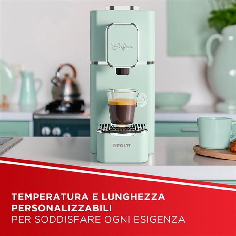 Immagine del prodotto POLTI - Macchina da caff&eacute; a cialde ESE 44 m COFFEA S15G-Verde
