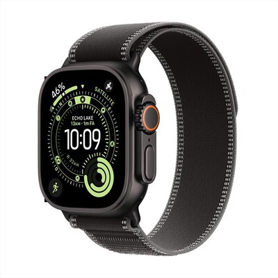 APPLE - Watch Ultra 3 GPS + Cellular 49mm Titanio Nero-Trail Loop Nero/Cenere - M/L