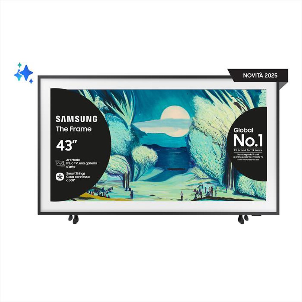 Immagine del prodotto SAMSUNG - Smart TV Q-LED UHD 4K 43" QE43LS03FAUXZT-Black