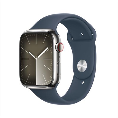 APPLE - Watch Series 9 GPS + Cellular Cassa 45mm - S/M-Blu Tempesta