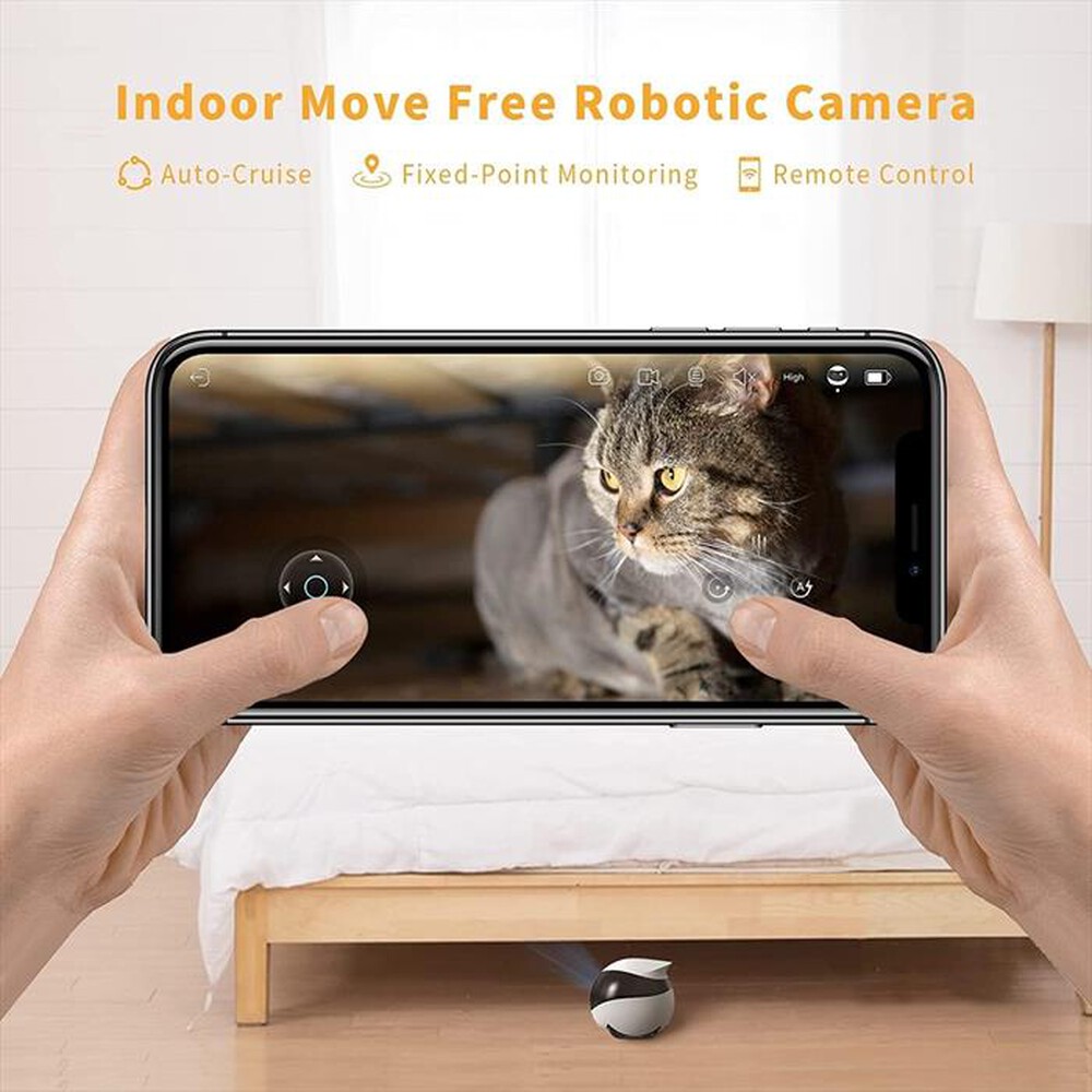 Immagine del prodotto ENABOT - EBO SE Telecammera per animali domestici 108-BIANCO/NERO