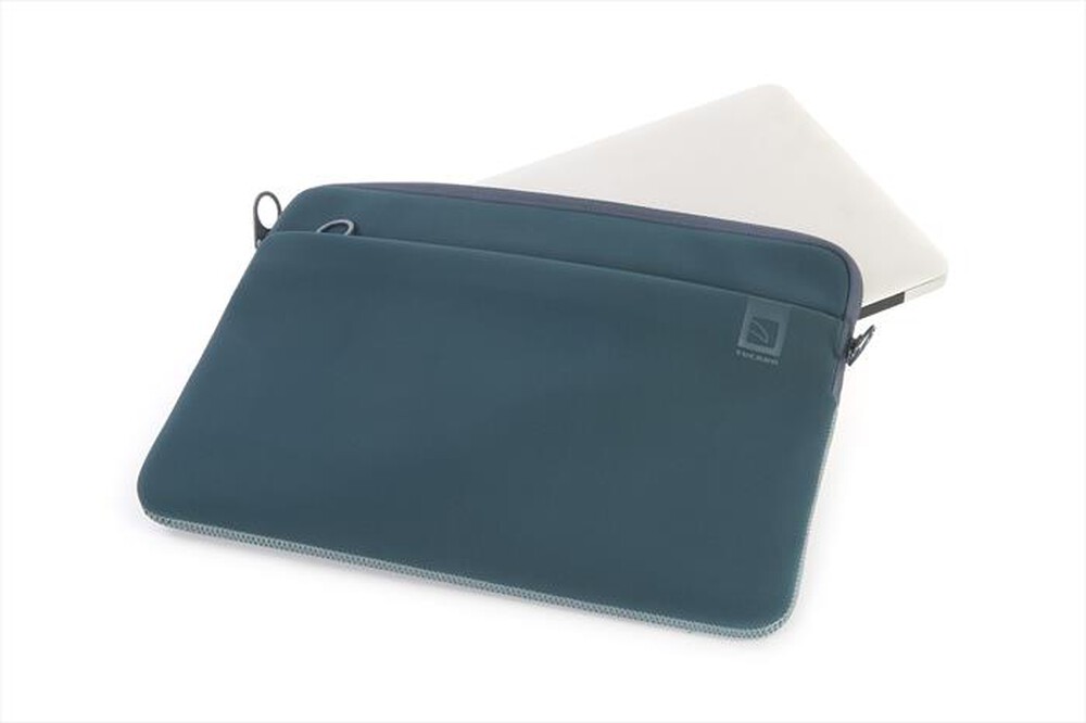 "TUCANO - Custodia in neoprene per MacBook Pro 15\" Late 2016-Petrolio"