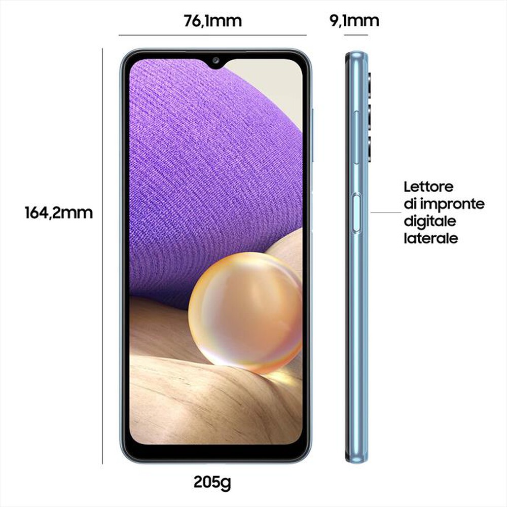 "SAMSUNG - GALAXY A32 5G-Awesome Blue"