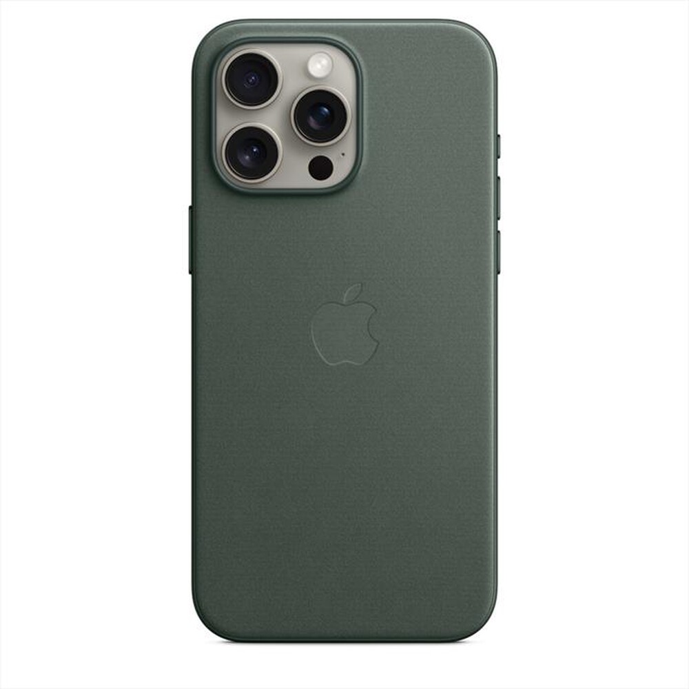 "APPLE - Custodia MagSafe tessuto iPhone 15 Pro Max-Sempreverde"